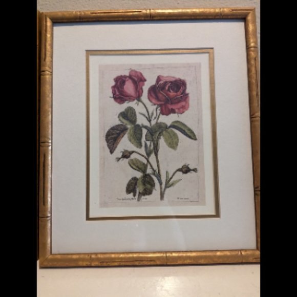 6"x9" Original Nicolas Robert Print French Artist 1600s Antique Fine Art - Picture 3 of 5